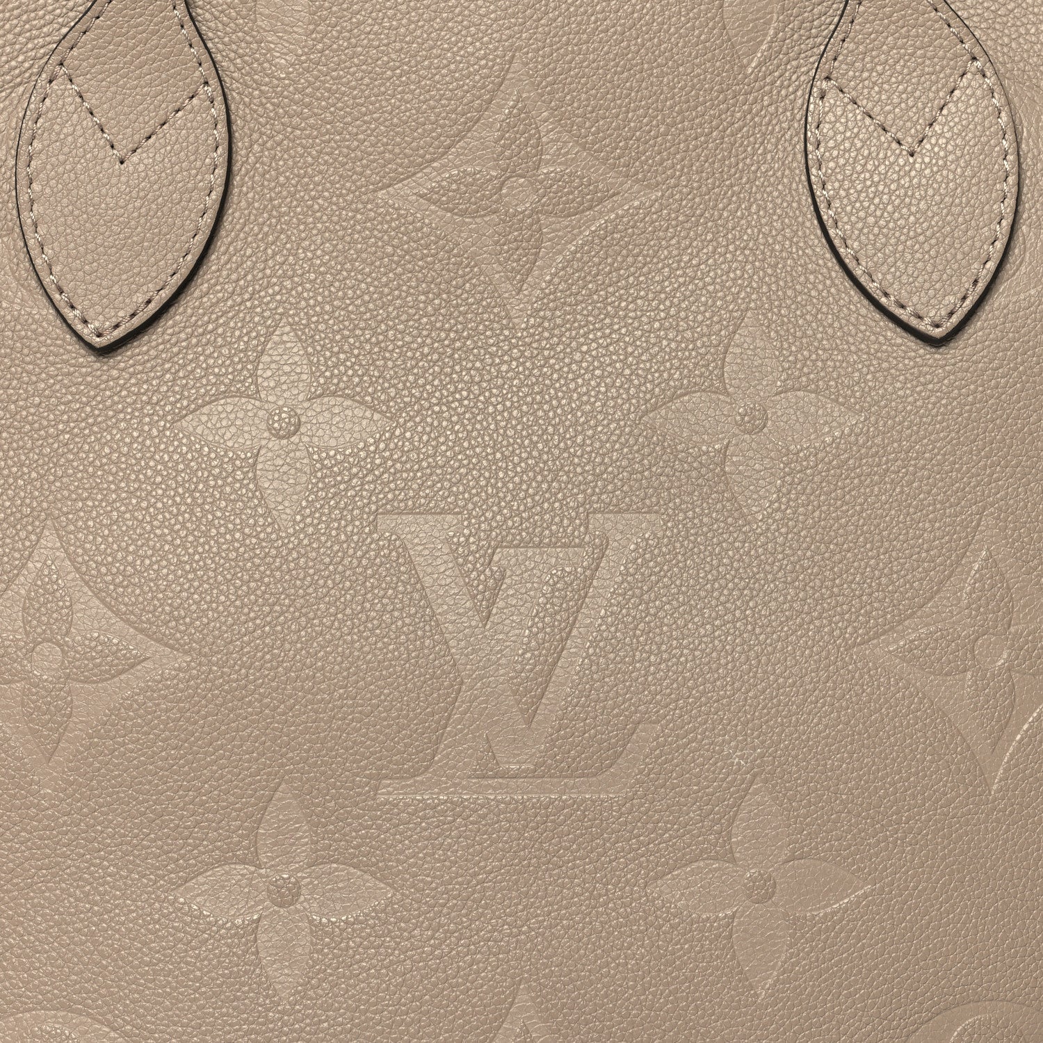 Louis Vuitton Empreinte Monogram Giant Neverfull MM Tourterelle 7 of 10