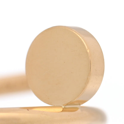 Cartier 18K Yellow Gold Small Juste Un Clou Ring 54 7 4 of 5