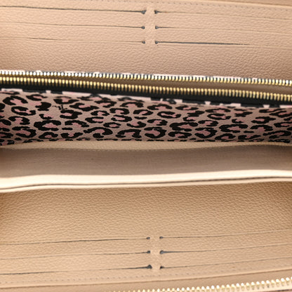 Louis Vuitton Empreinte Monogram Giant Wild At Heart Zippy Wallet Creme 5 of 16
