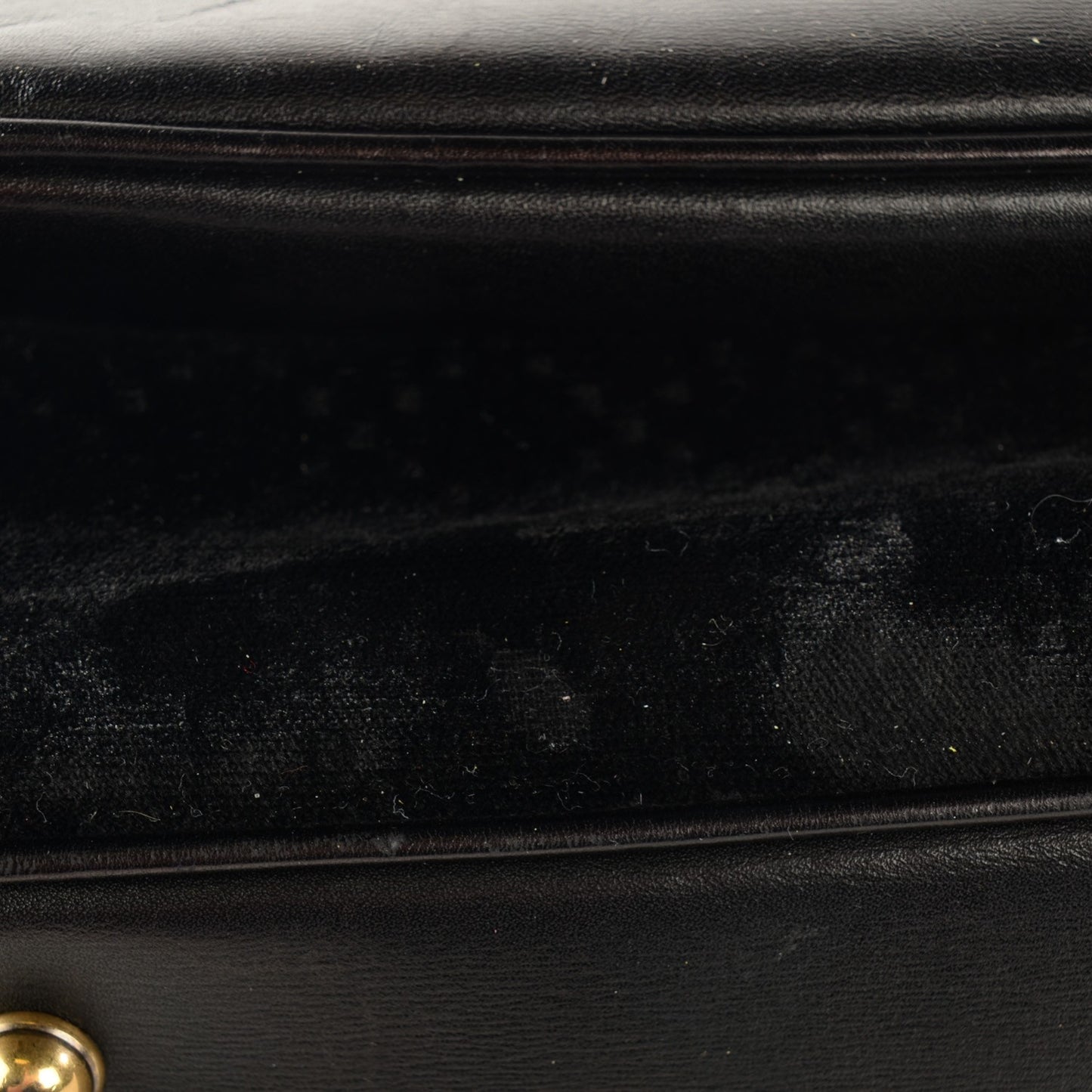 Velvet Diamante Leather Lady Stirrup Top Handle Bag Black