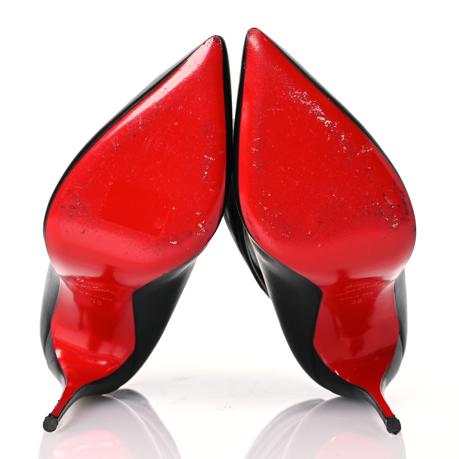 Christian Louboutin Calfskin Ishtar 100 Booties 37 Black 6 of 14