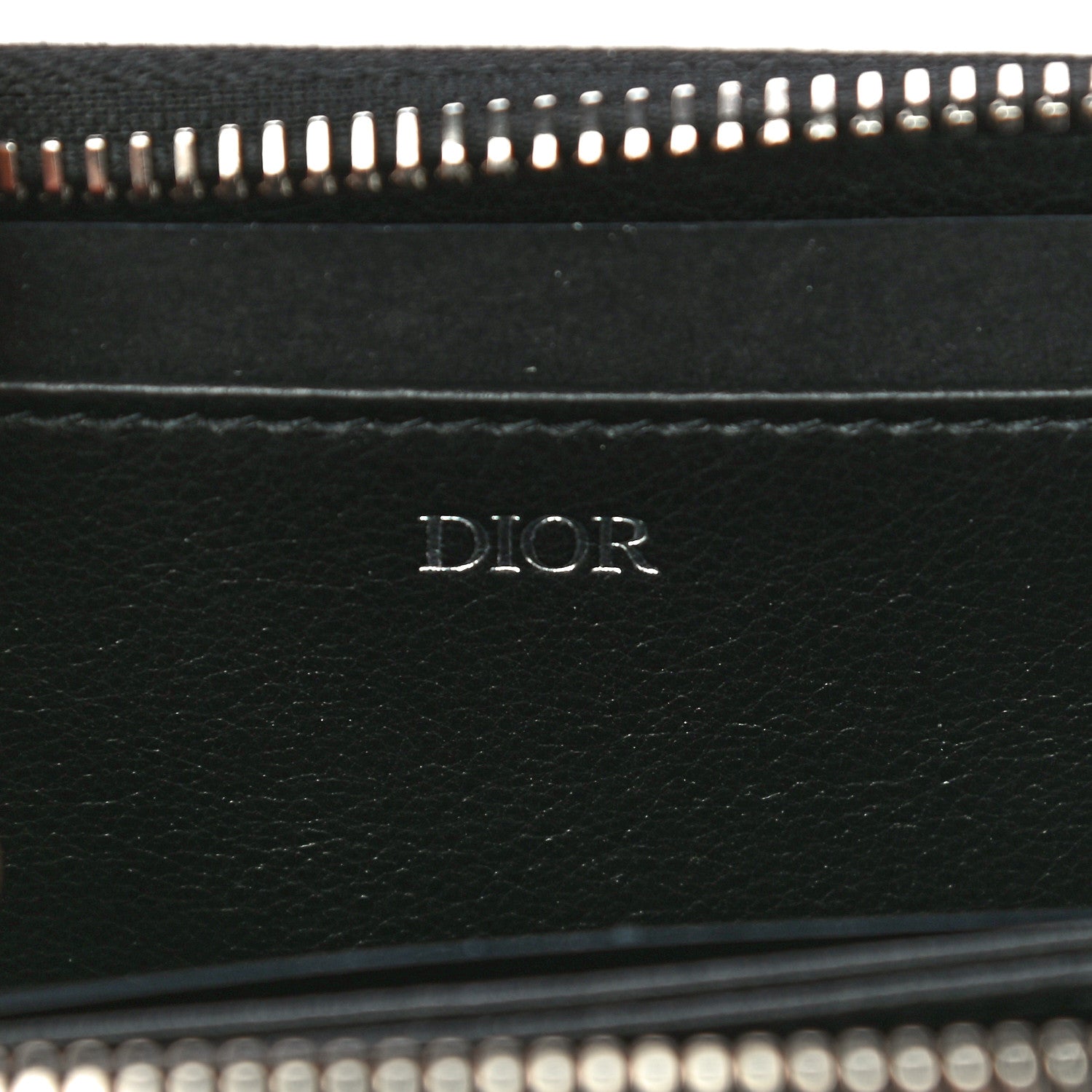 Christian Dior Calfskin Infinite Multi Card Holder Black 8 of 10