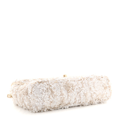 Chanel Sequin Mini Rectangular Flap White 4 of 14