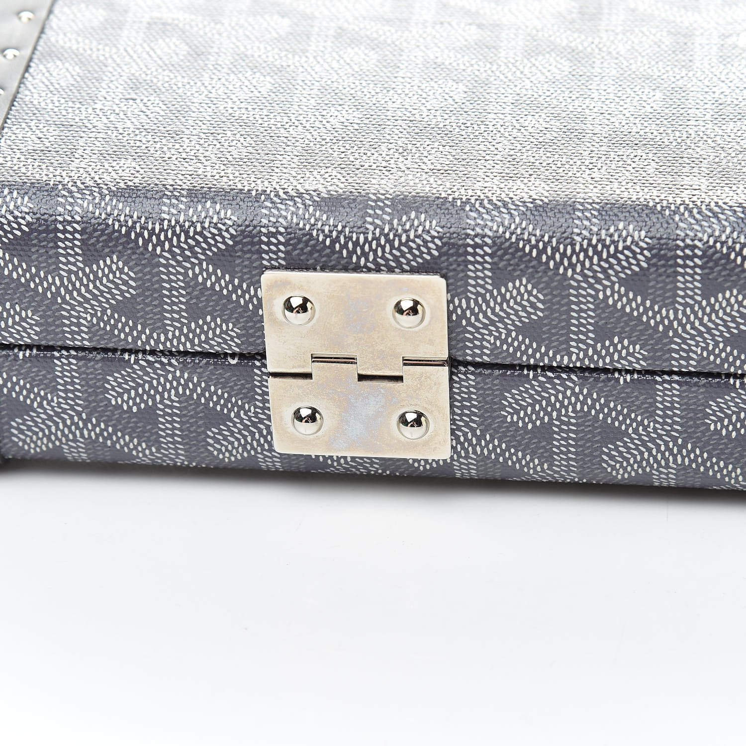 Goyard Goyardine Saint Honore Clutch Grey 12 of 13