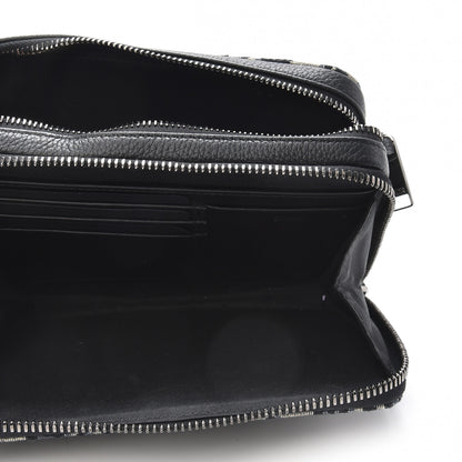 Christian Dior Oblique Pouch Navy Blue 5 of 10