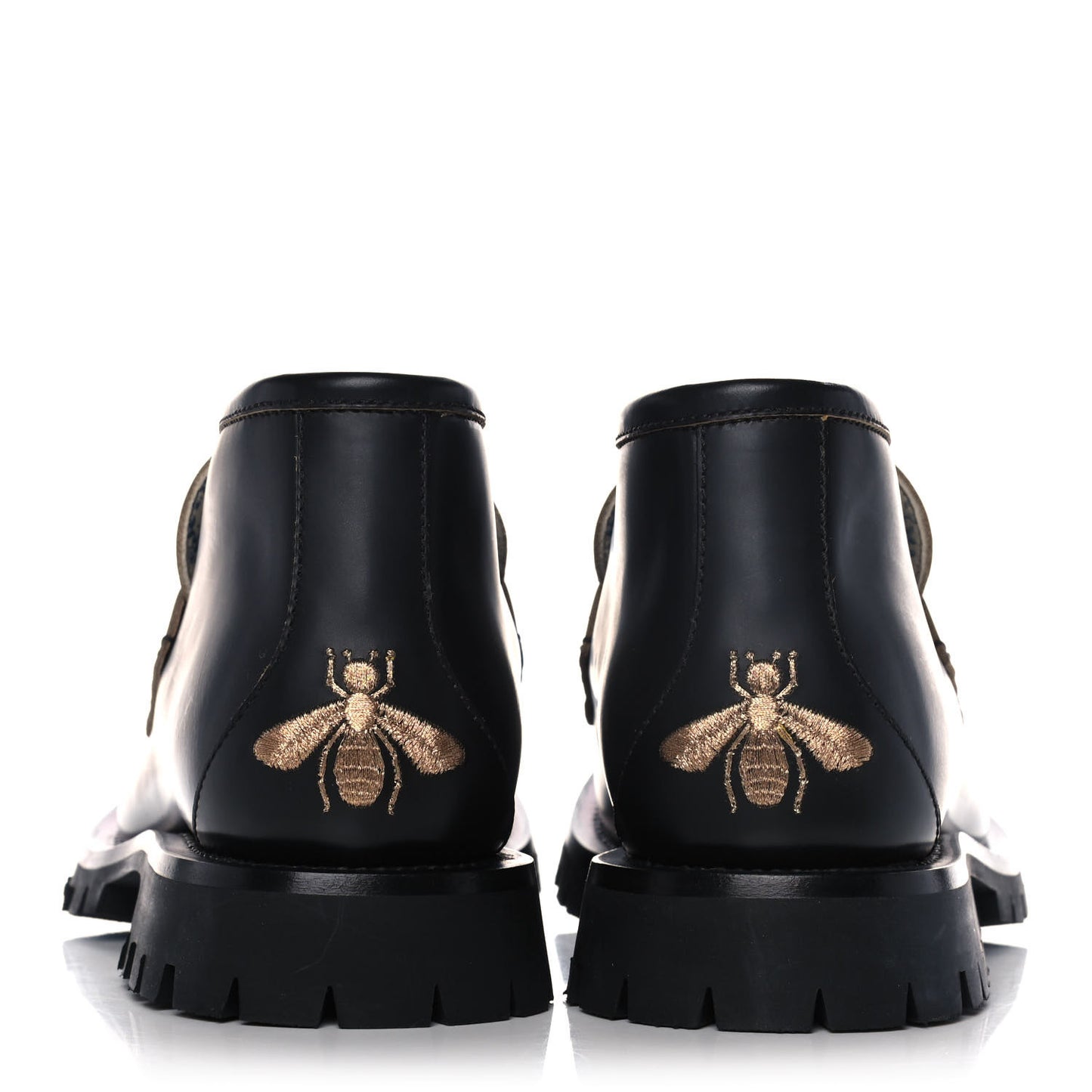 Cordovan Lux Mens Harald Horsebit Ankle Boots 8 Black