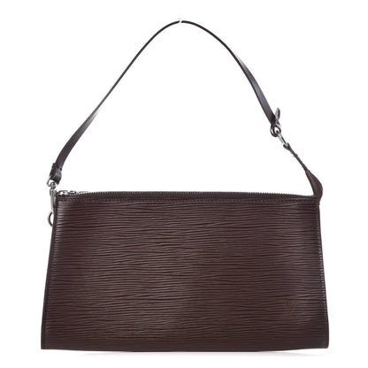Louis Vuitton Epi Pochette Accessories 24 Moka 1 of 7