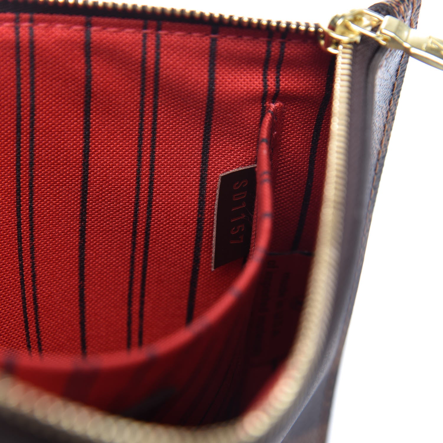 Louis Vuitton Damier Ebene Neverfull MM GM Pochette 10 of 10