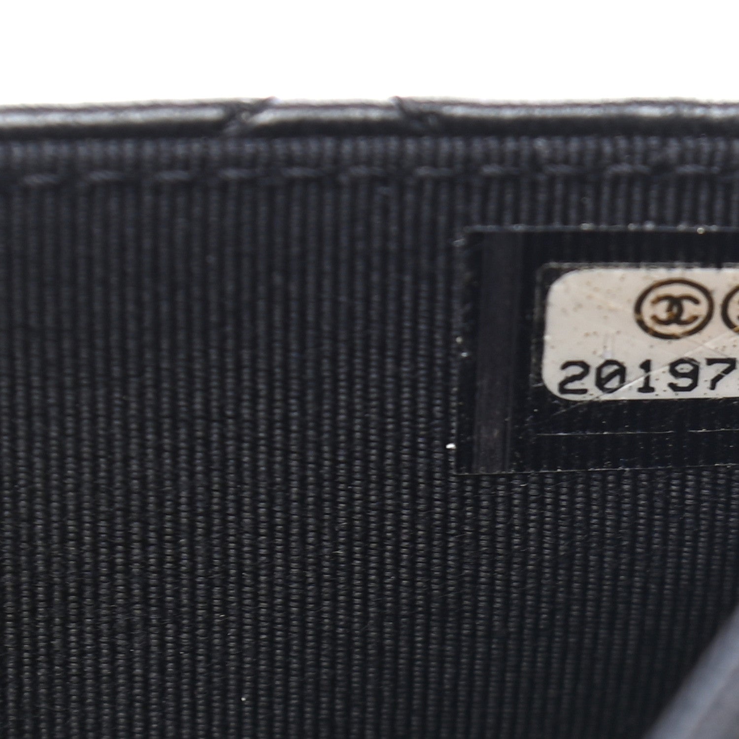 Chanel Lambskin Quilted Wallet On Chain WOC Black 8 of 10