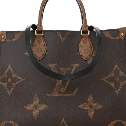 Louis Vuitton Reverse Monogram Giant Onthego MM 7 of 10