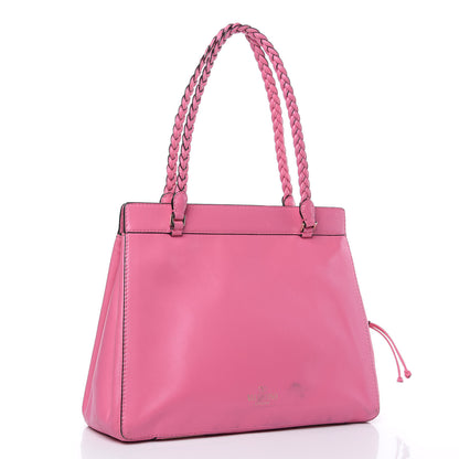 Valentino Garavani Vitello Lace Demetra Satchel Pink 3 of 17