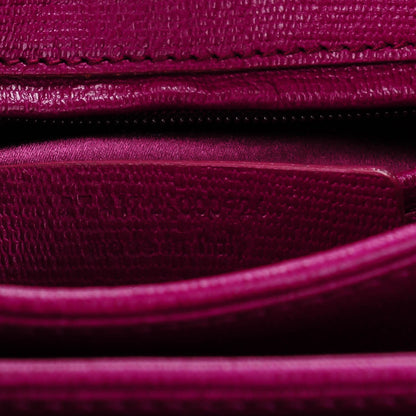 Saint Laurent Calfskin Classic Y Satchel Violet 7 of 7