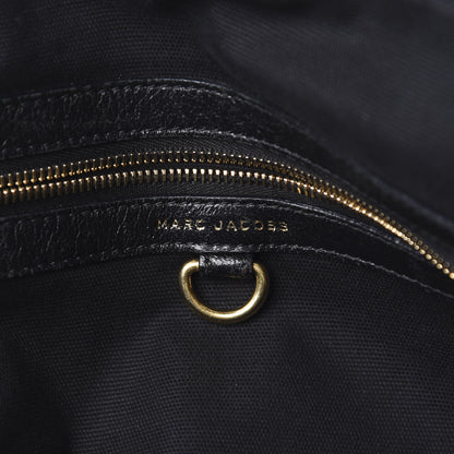 Marc Jacobs Lacquered Goatskin Quilted Karlie Satchel Black 6 of 16