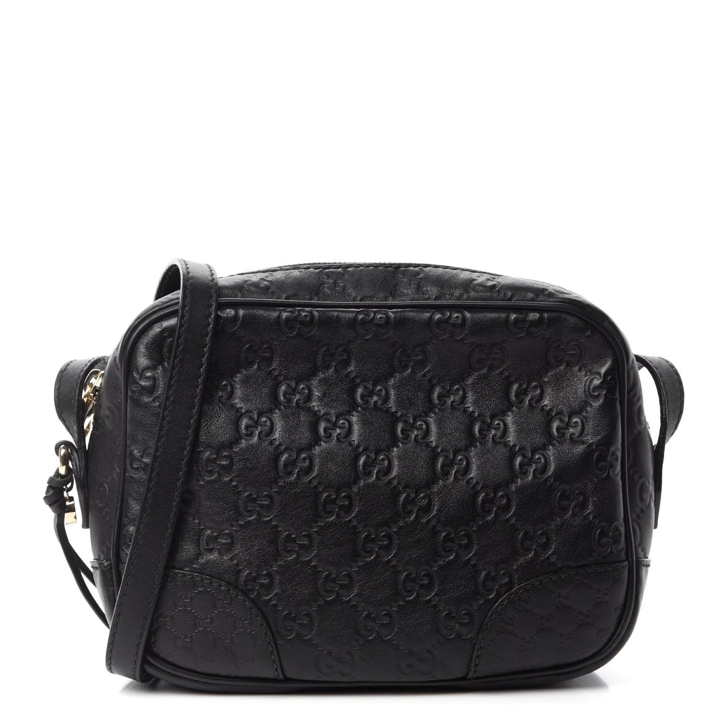 Guccissima Mini Bree Messenger Bag Black