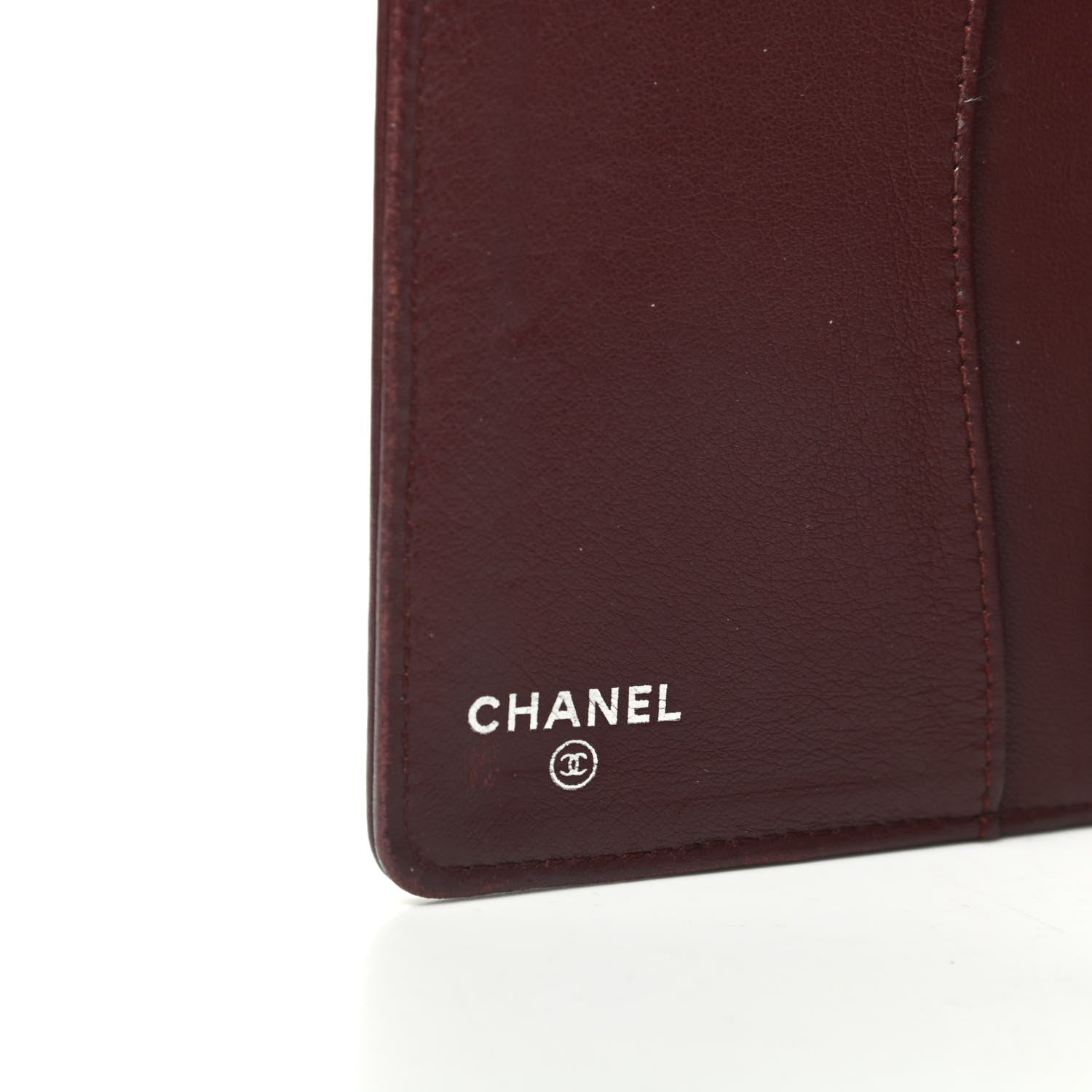 Chanel Glazed Calfskin Diamond Stitched Agenda Cover Black 6 of 7