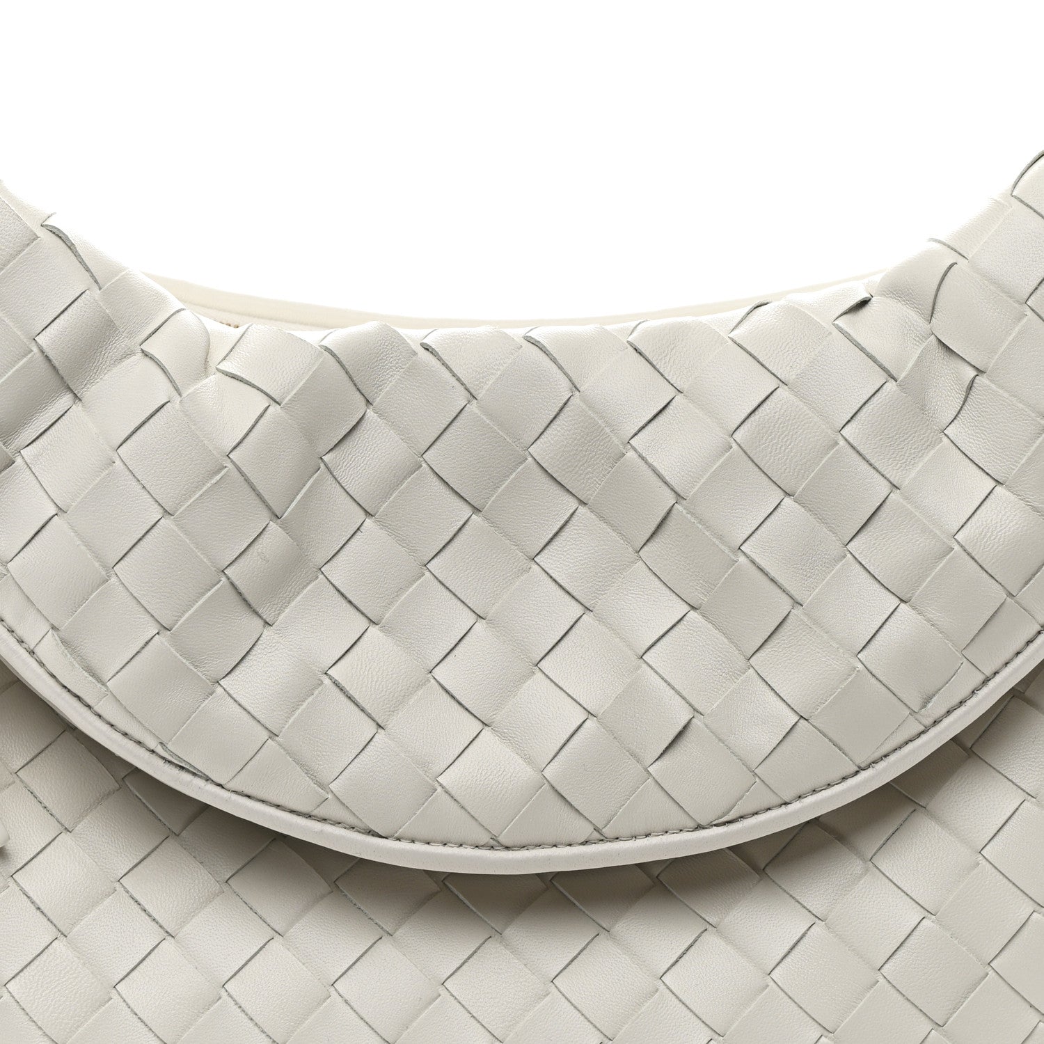 Bottega Veneta Nappa Intrecciato Gemelli White 8 of 10