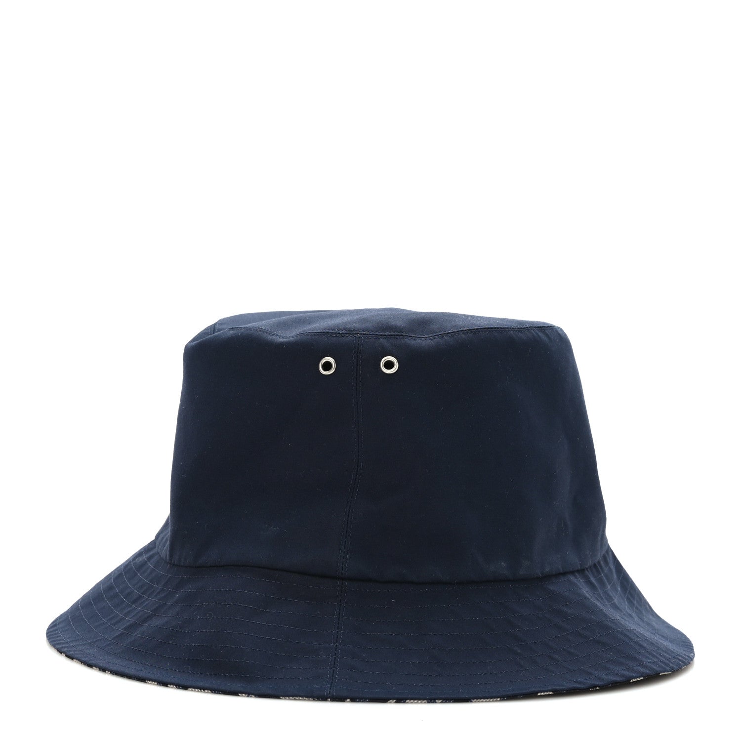 Christian Dior Oblique Reversible Teddy-D Brim Bucket Hat 59 Blue 8 of 10