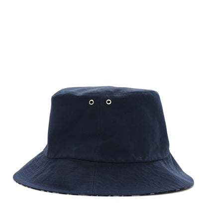 Christian Dior Oblique Reversible Teddy-D Brim Bucket Hat 59 Blue 8 of 10