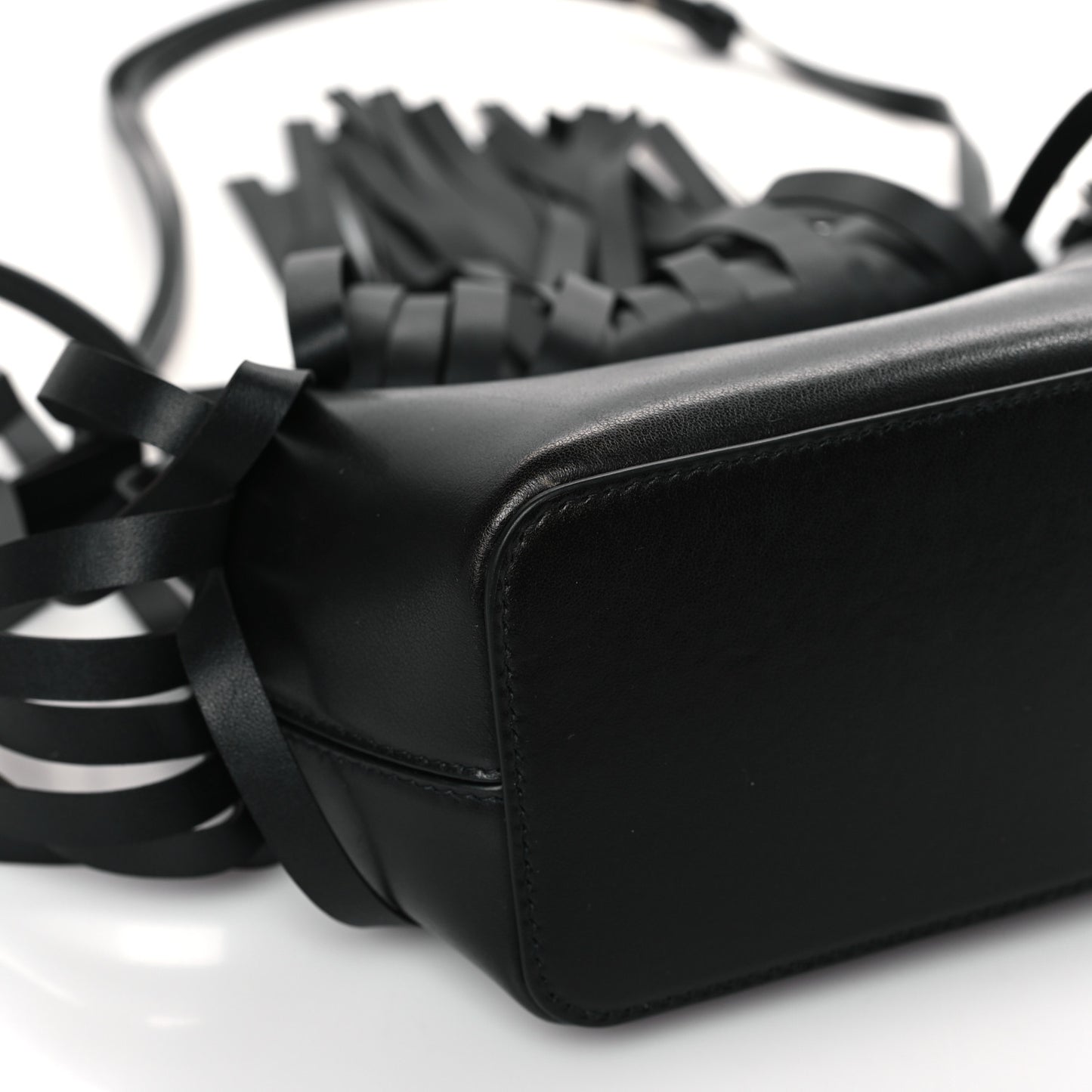 Calfskin Fringe Mini The Peak Bag