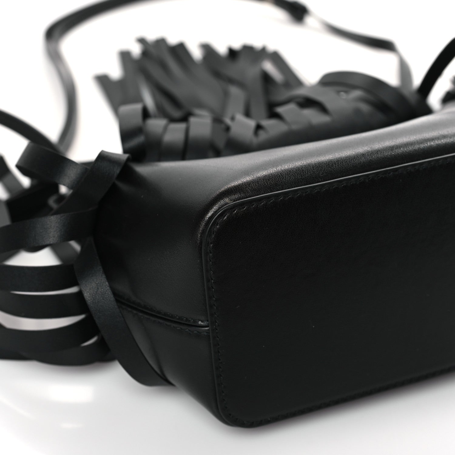 Alexander McQueen Calfskin Fringe Mini The Peak Bag 7 of 8