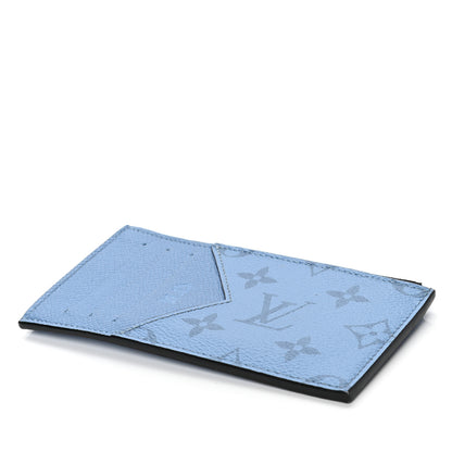 Louis Vuitton Taigarama Coin Card Holder Denim 4 of 5