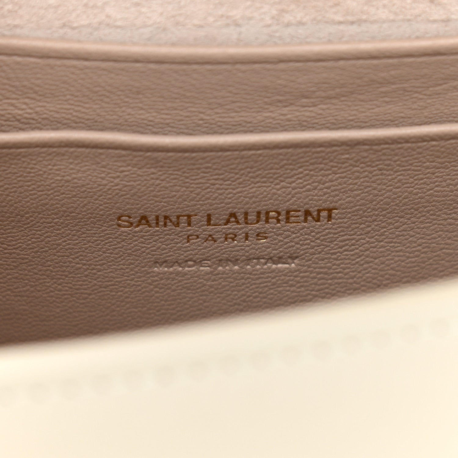 Saint Laurent Smooth Calfskin Mini Betty Satchel Ivory 6 of 12