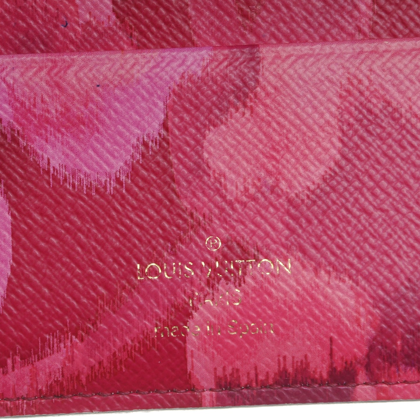 Monogram Articles de Voyage Ikat Insolite Wallet Rose Indien