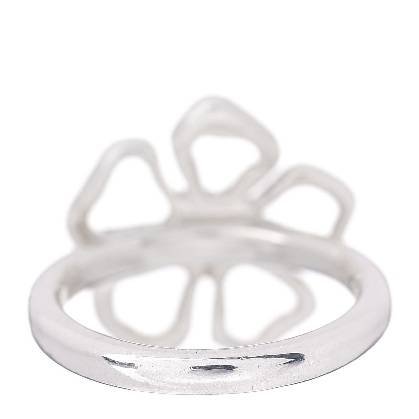 Sterling Silver Open Flower Ring 49 5