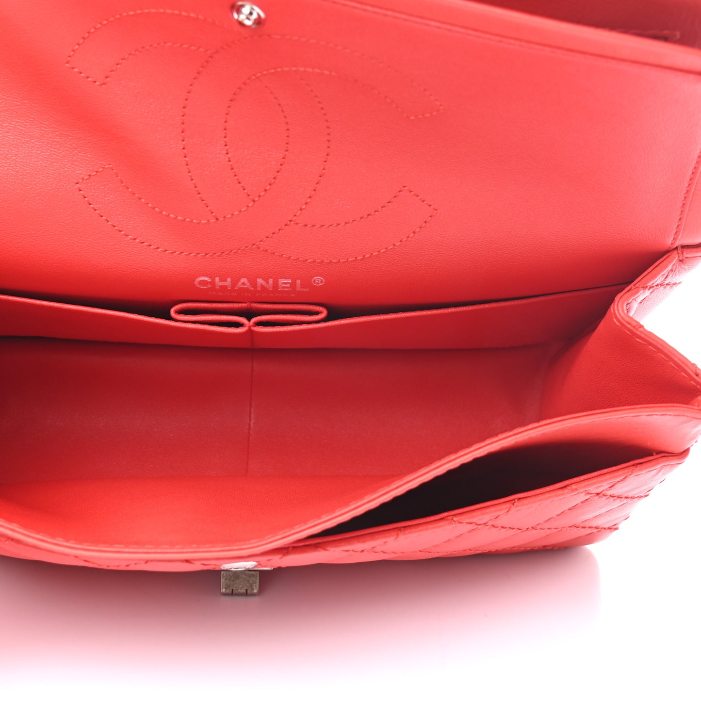 Calfskin Stitched 2.55 Reissue 226 Flap Red