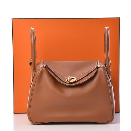 Hermes Evercolor Lindy 26 Gold 11 of 11