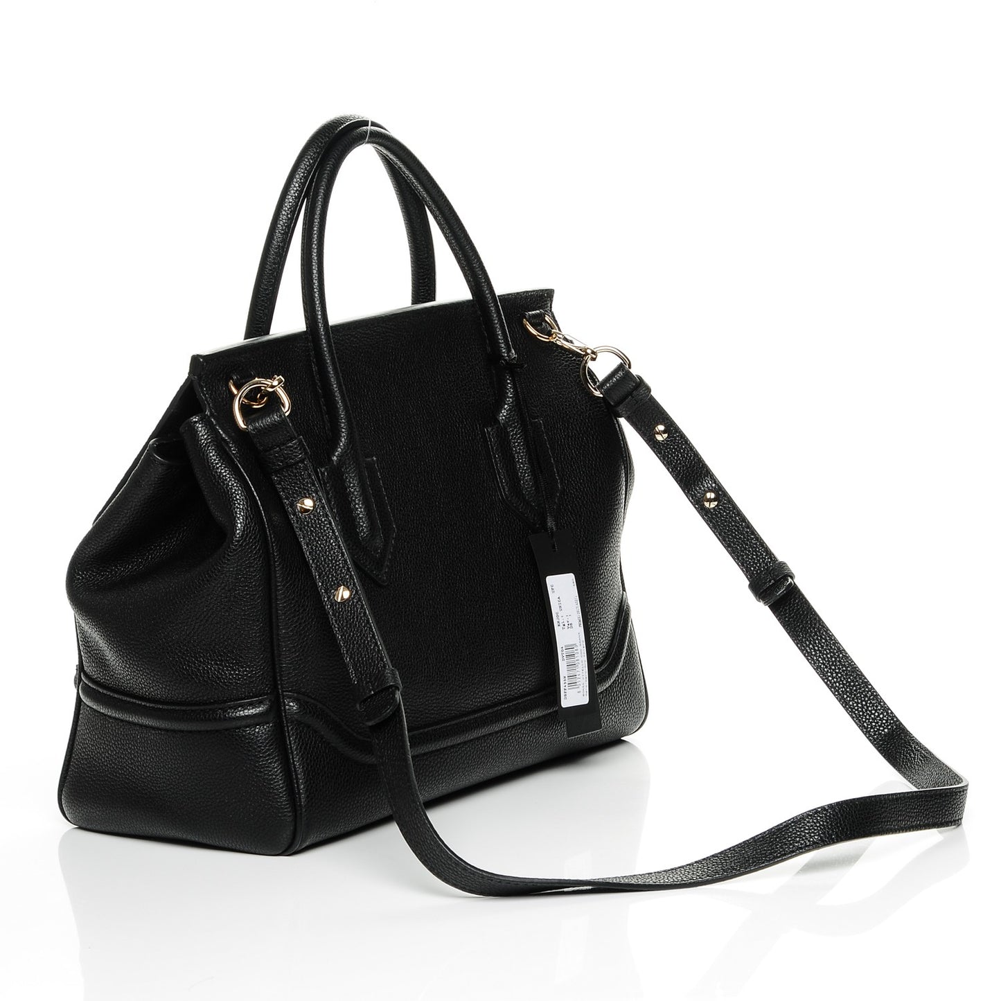 Calfskin Large Palazzo Empire Bag Black