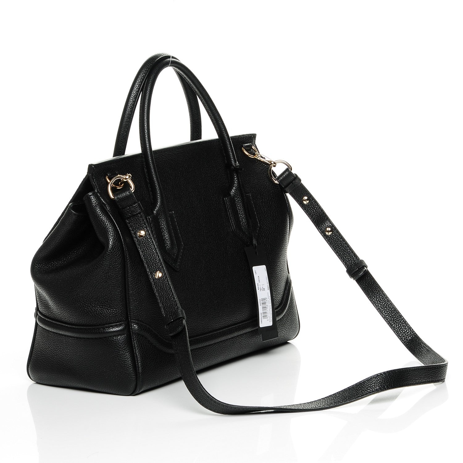 Versace Calfskin Large Palazzo Empire Bag Black 4 of 9