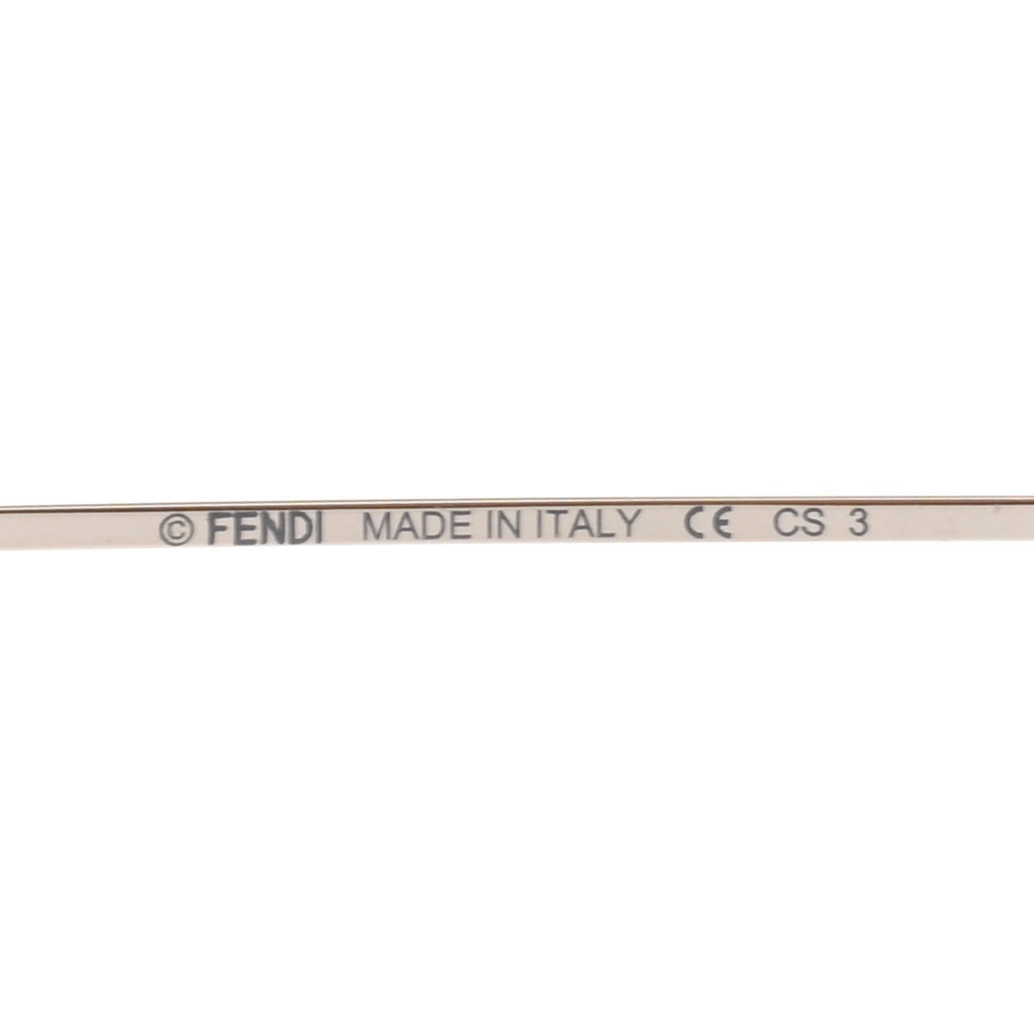 Fendi Metal Geometric Sunglasses FF 0194/S 6 of 6