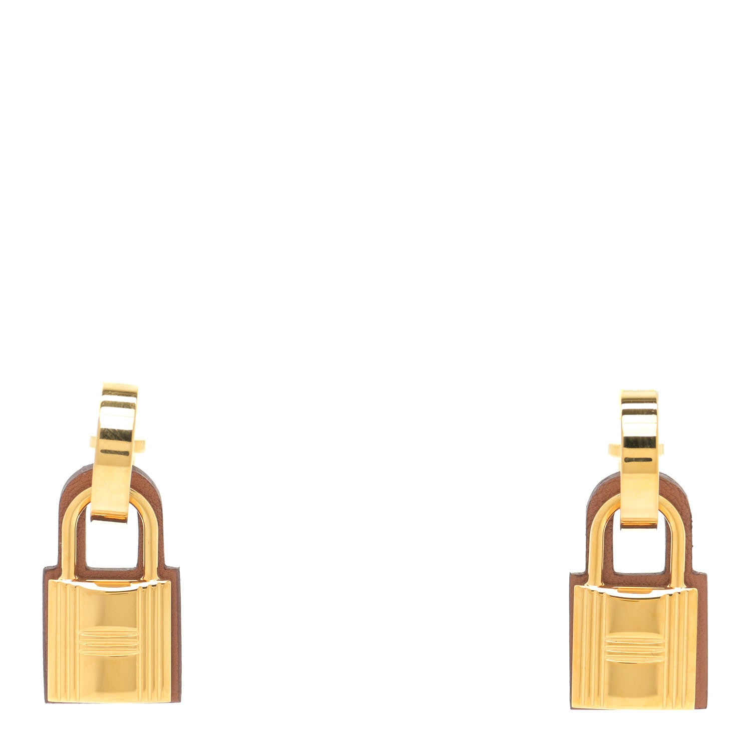 Hermes Swift O'Kelly Earrings Gold 1 of 8