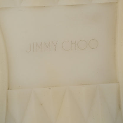 Jimmy Choo Nappa Diamond Maxi  F II Platform Sneakers 40 White Green Mix 7 of 9