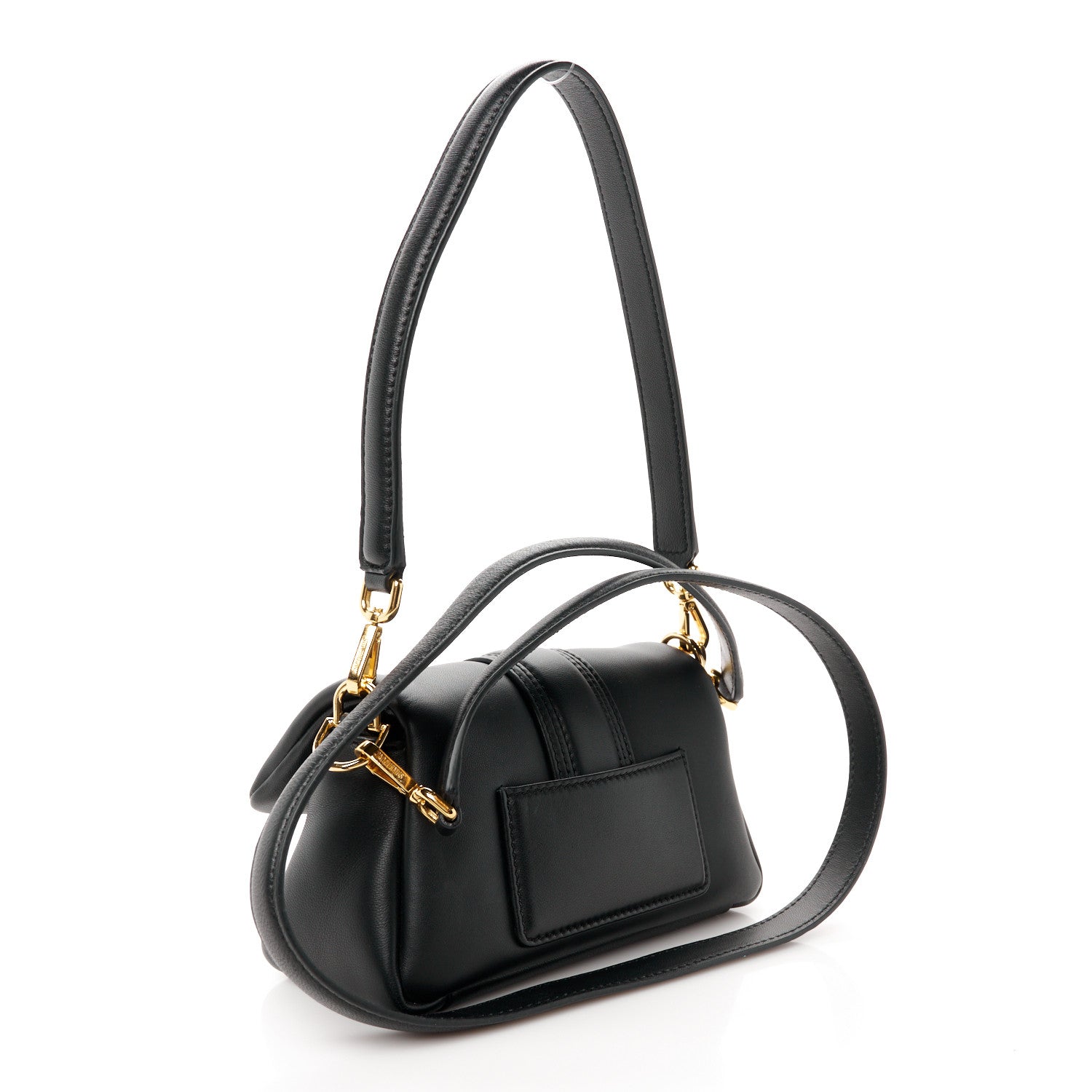 Jacquemus Padded Lambskin Le Petit Bambimou Black 3 of 10