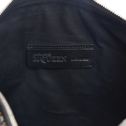 Alexander McQueen Coated Canvas Mini Skull Zipped Pouch 6 of 7