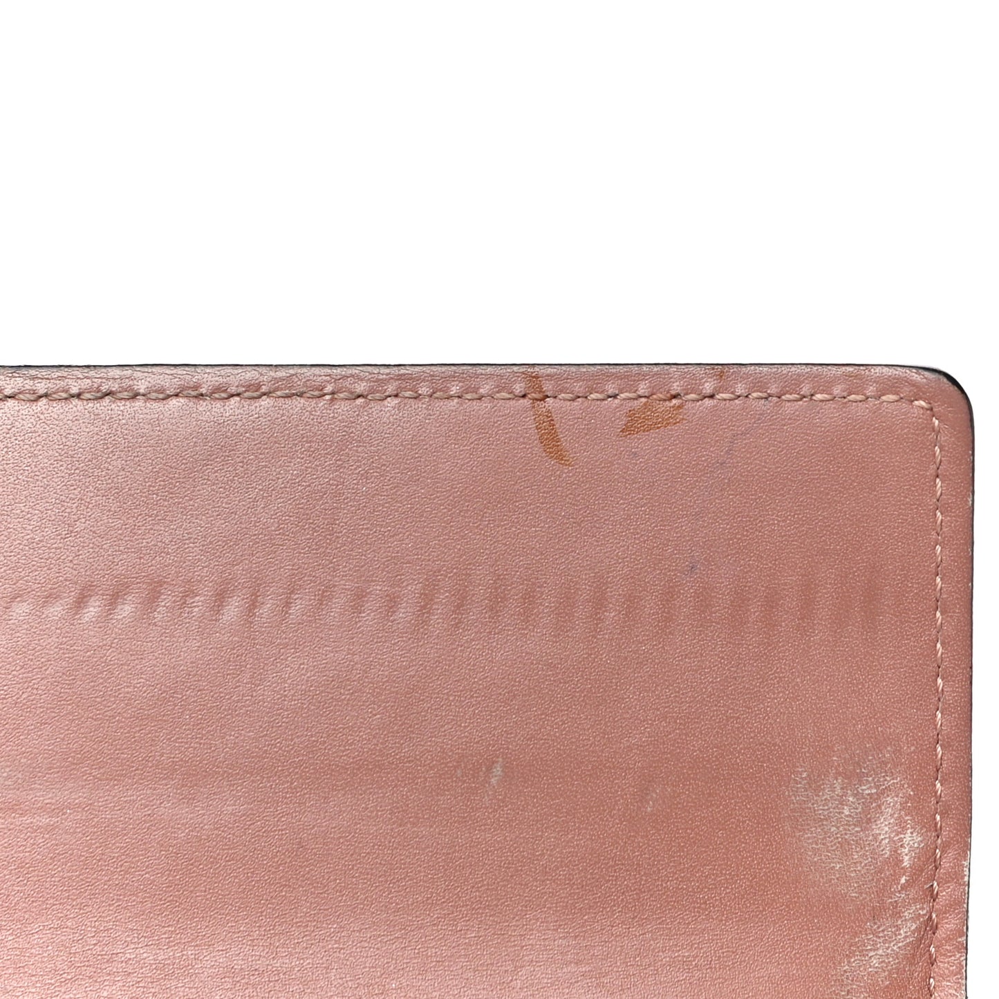 Vernis Sarah Wallet Rose Velours