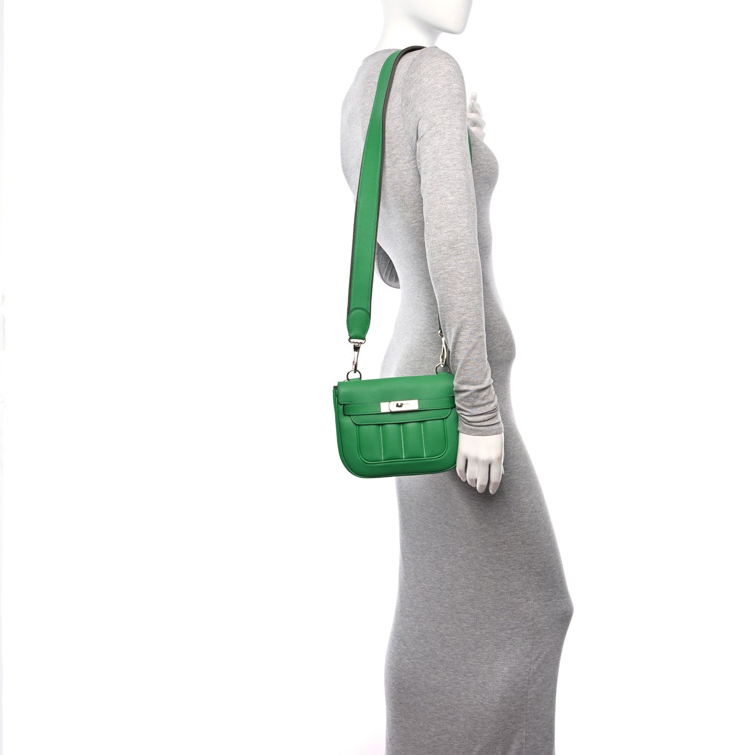 Hermes Veau Swift Mini Sac Berline Bamboo 2 of 15