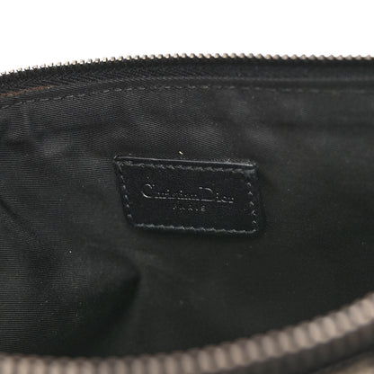Christian Dior Monogram Mini Saddle Pochette Black 6 of 9