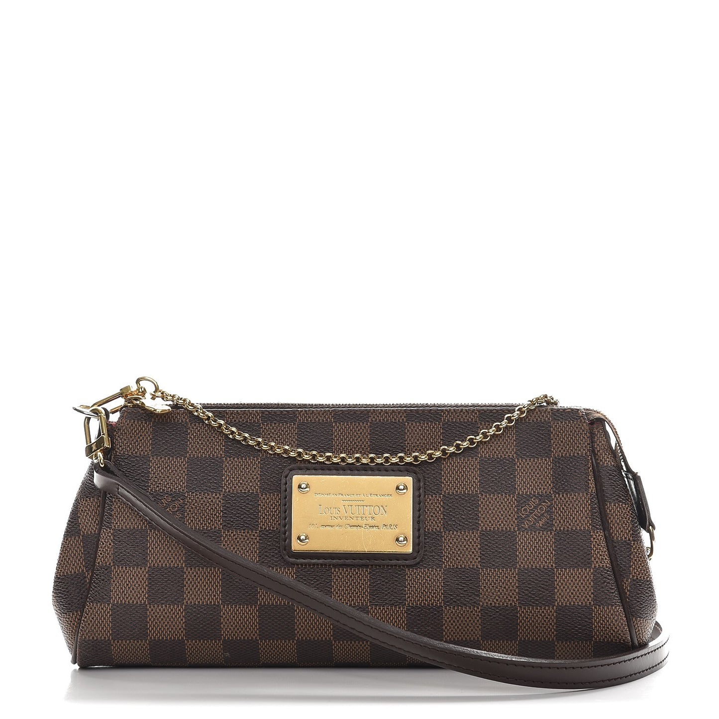 Damier Ebene Eva Clutch