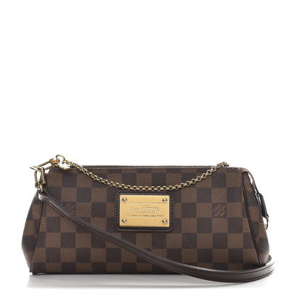 Louis Vuitton Damier Ebene Eva Clutch 1 of 11