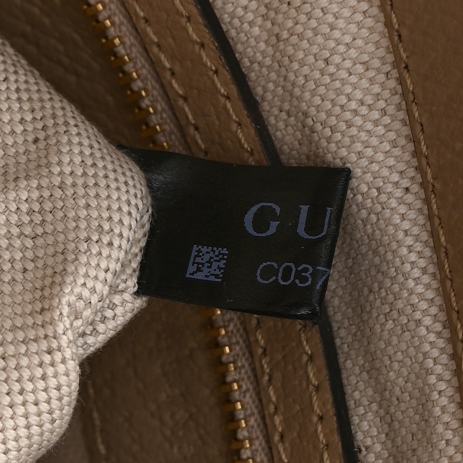 Gucci GG Supreme Monogram Textured Dollar Calfskin Web Small Jackie 1961 Hobo Beige Mystic White Oatmeal 8 of 11