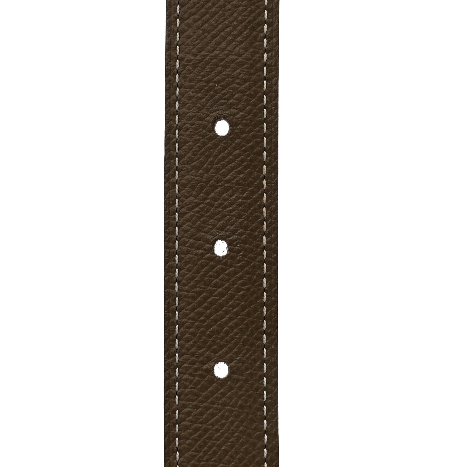 Hermes Swift Epsom 24mm Heritage Belt 80 32 Black Etoupe 4 of 6