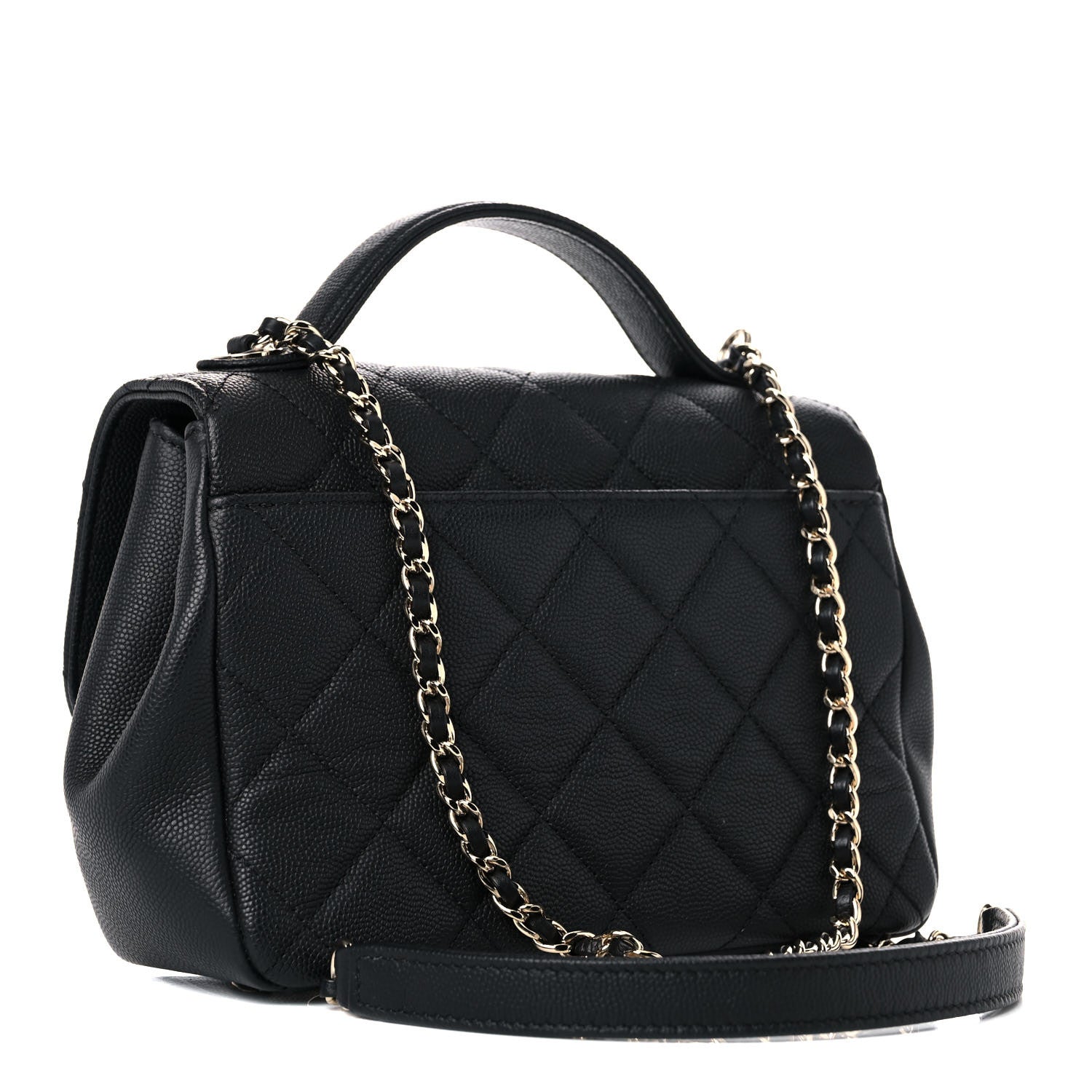 Chanel Caviar Quilted Small Business Affinity Flap Black 3 of 12