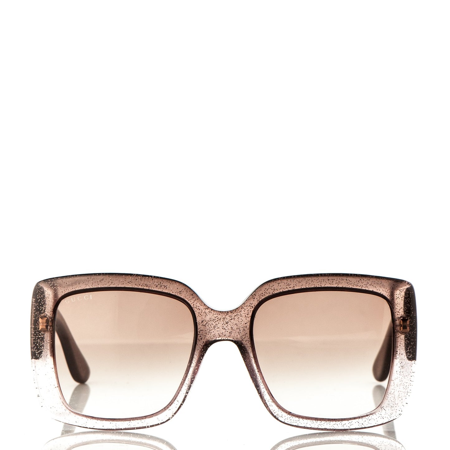 Glitter Square Optyl Sunglasses 3814/S Brown Pink