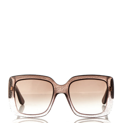 Gucci Glitter Square Optyl Sunglasses 3814/S Brown Pink 2 of 6