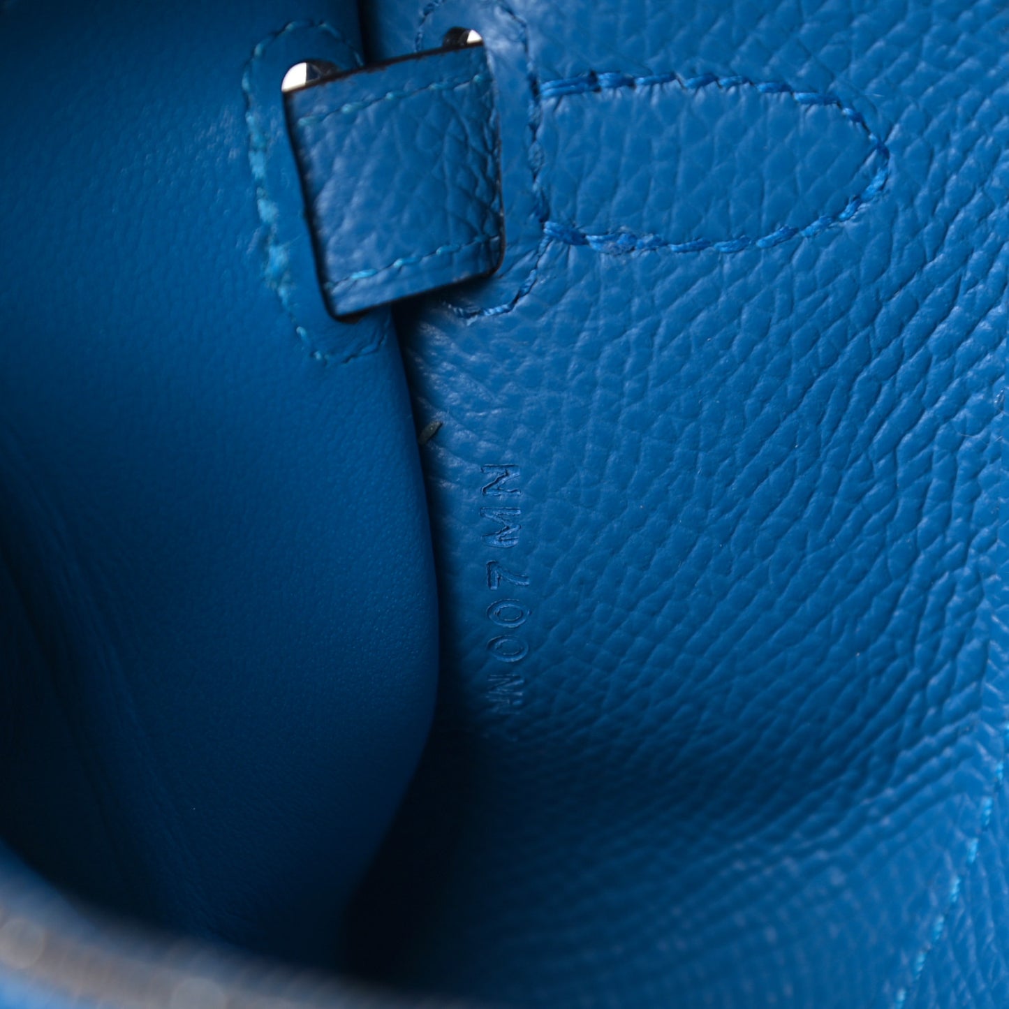 Epsom Shiny Alligator Touch Kelly Wallet To Go Mykonos Bleu Zellige