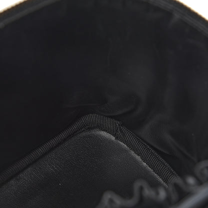 Chanel Lambskin Vanity Cosmetic Case Black 14 of 16