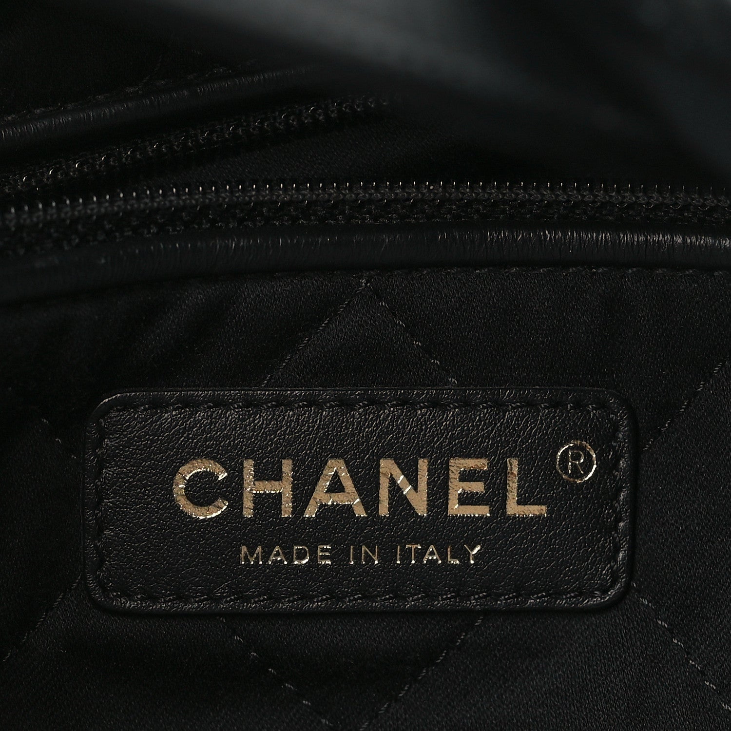 Chanel Shiny Calfskin Quilted Chanel 22 Backpack Black 6 of 10